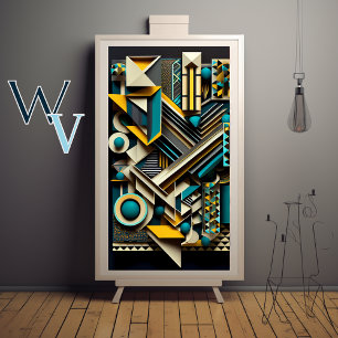Affiche Art géométrique Abstrait