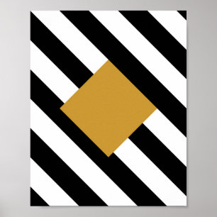 Affiche Art géométrique moderne