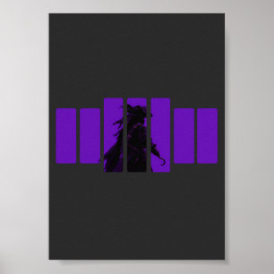 Affiche Art gothique de guerrier pirate tactique