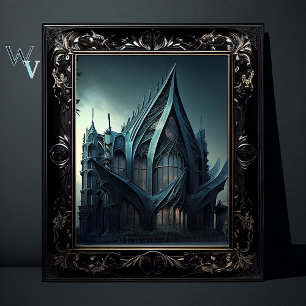 Affiche Art gothique moderne