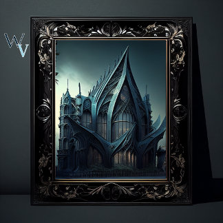 Affiche Art gothique moderne