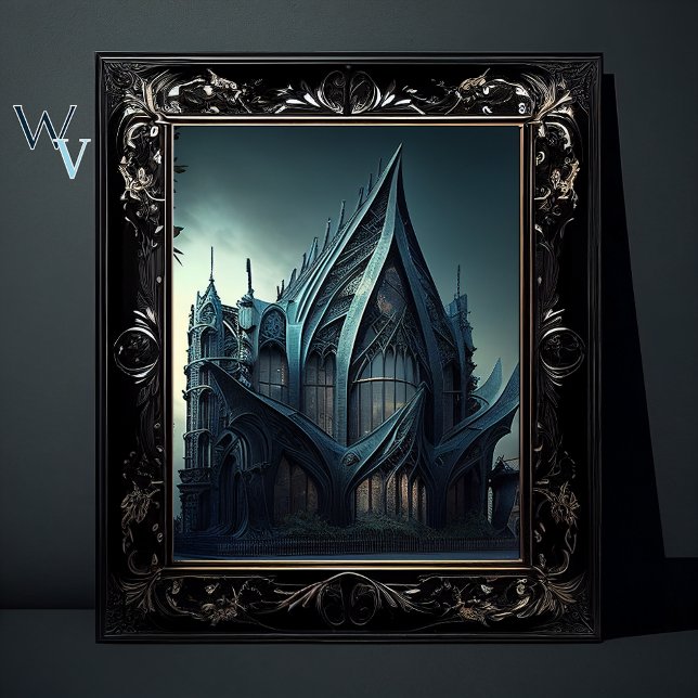 Affiche Art gothique moderne (Créateur téléchargé)