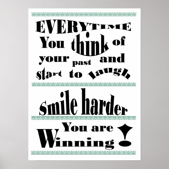 Affiche Art graphique (Devant)