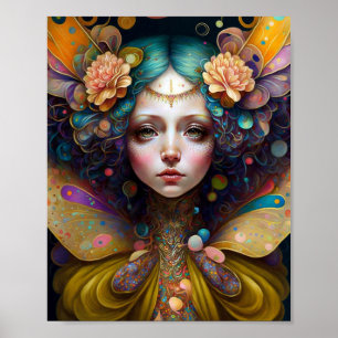 Affiche Art Imaginaire Fairy Trippy