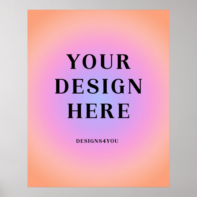 Affiche Art imprimé vertical 24 x 30 (Devant)