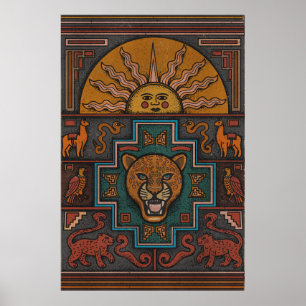 Affiche Art Inca