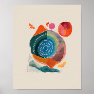 Affiche Art inspiré par MHN