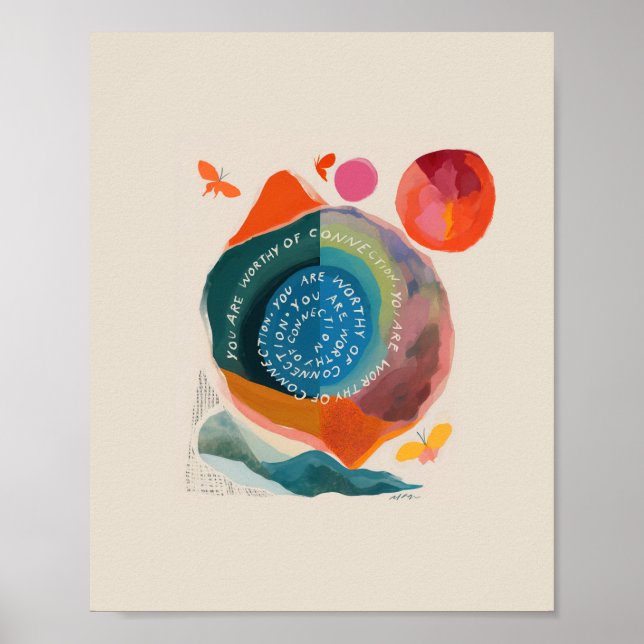 Affiche Art inspiré par MHN (Devant)