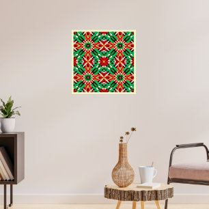 Affiche Art mandala de rêve kaléidoscope
