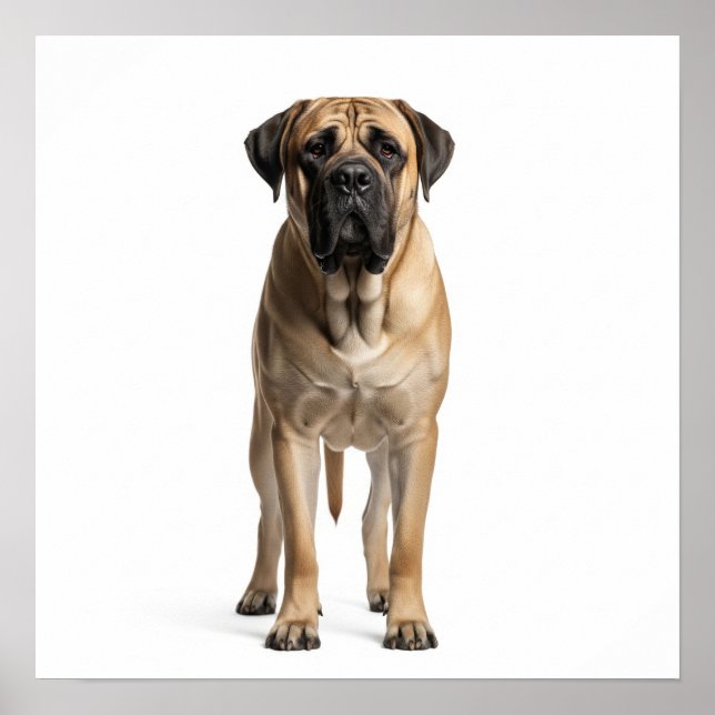 Affiche Art Mastiff (Devant)