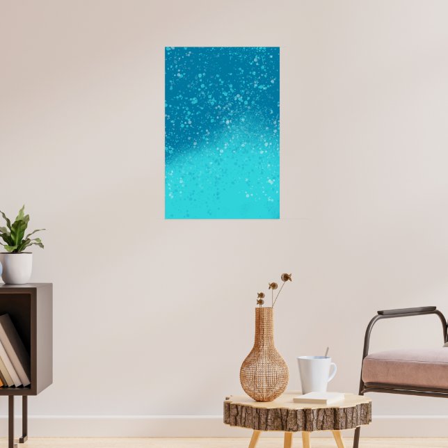 Affiche Art minimaliste : Glace brisée (Salon 3)