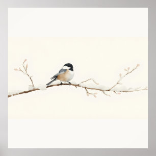Affiche Art minimaliste sur toile à l'aquarelle de la mésa