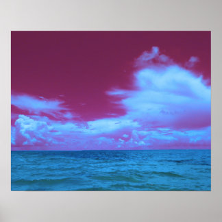 Affiche Art moderne de la plage 5