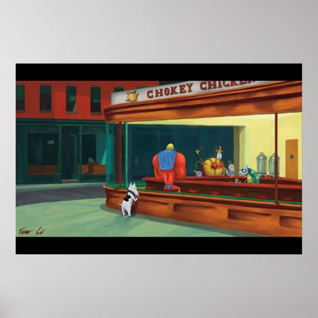 Affiche Art Moderne des Rocheuses (Devant)