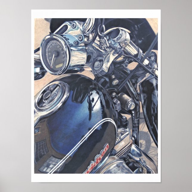 Affiche Art moto (Devant)