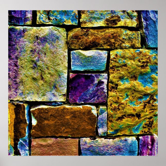 Affiche Art mur (Devant)