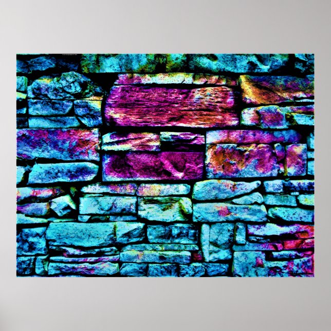 Affiche Art mur (Devant)