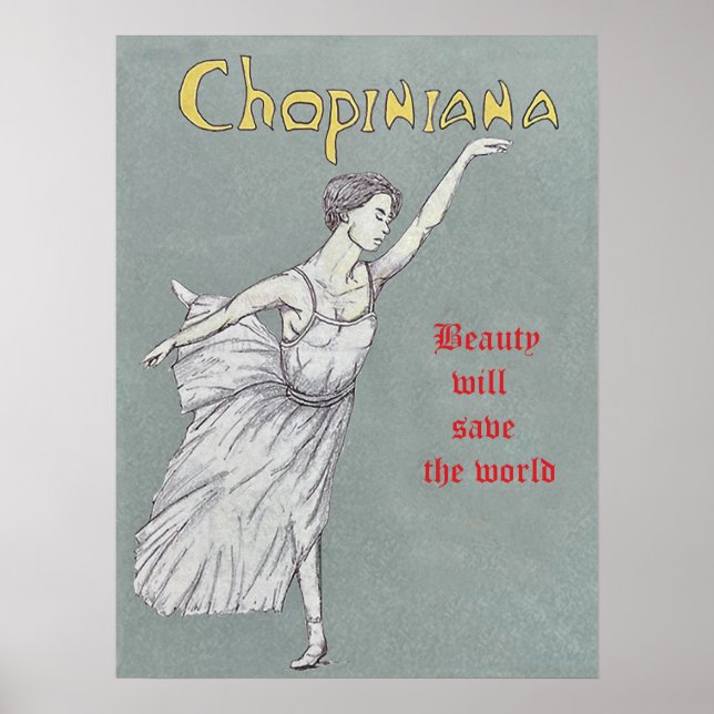 Affiche Art Nouveau (Devant)