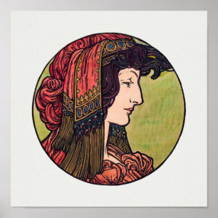 Affiche Art Nouveau