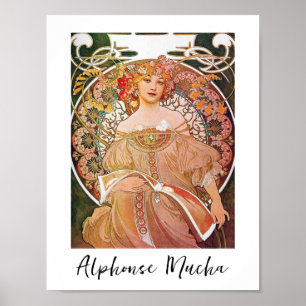 Affiche - Art nouveau 'Réverie'