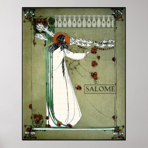 Affiche Art Nouveau Salome