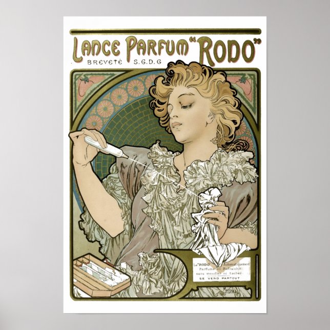 Affiche Art Nouveau Victorien Alphonse Mucha (Devant)