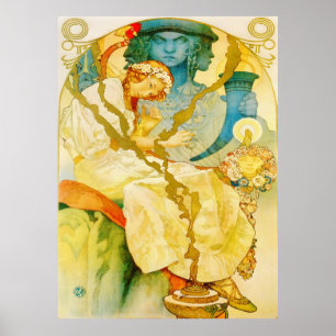 Affiche Art Nouveau Vintage