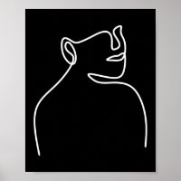 Art numérique continu d'une ligne