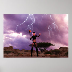 Affiche Art numérique Daz Studio de l'éclairage