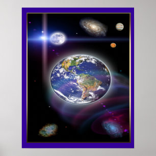Affiche Art numérique universel