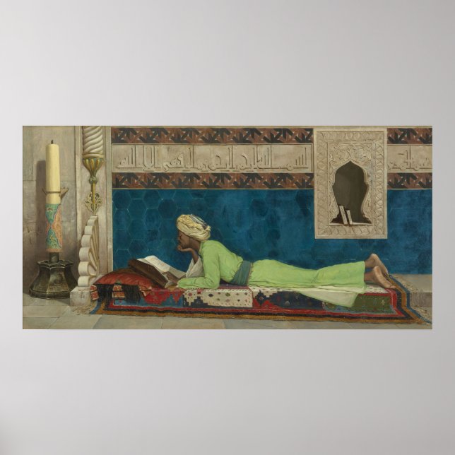 AFFICHE ART - OSMAN HAMDI BEY (Devant)