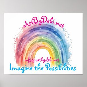 Affiche Art par Debi, Rainbow