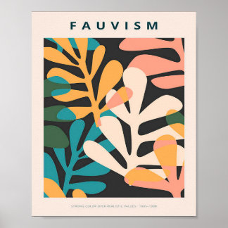 Affiche art par fauvisme,