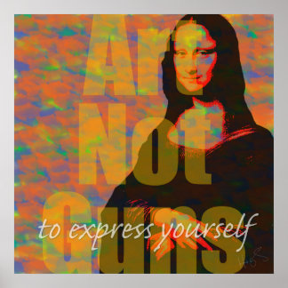 Affiche Art pas les armes