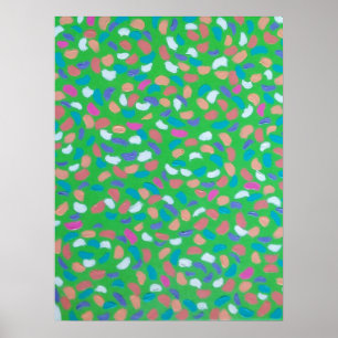 Affiche Art peint Spring Greens