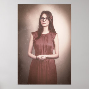 Affiche Art   Photographie d'une belle femme