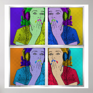 Affiche Art pop