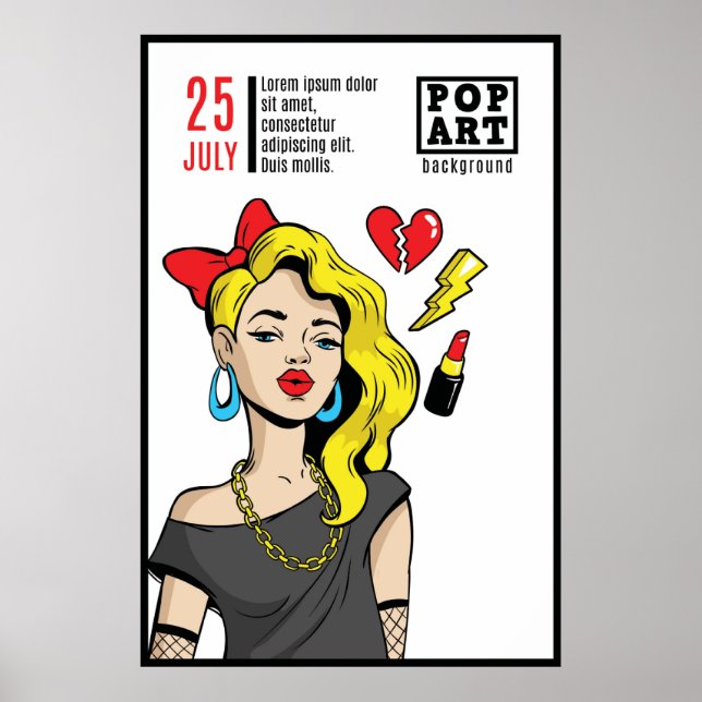 Affiche Art pop (Devant)