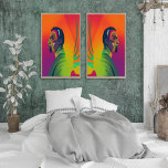 Affiche Art pop en gras | Homme Afro-Américain Avec Locus<br><div class="desc">Cette oeuvre pop-art attrayante et attrayante fera certainement une déclaration dans n'importe quel espace ou sur n'importe quel produit. Doté d'un Afro-Américain aux locs, les couleurs vives et audacieuses de l'oeuvre donnent vie au personnage. Cette pièce colorée et belle captera le coeur de beaucoup. N'oubliez pas d'ajouter cette puissante pièce...</div>