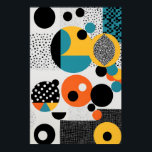 Affiche Art Pop Géométrique Vibrant - Gras & Coloré<br><div class="desc">Ajoutez une explosion d'énergie à votre espace grâce à cette impression Géométrique Colorful Pop Art ! Avec des formes audacieuses, des couleurs vives et un design moderne saisissant, cette oeuvre est parfaite pour tous ceux qui aiment les styles contemporains et abstraits. Que vous décoriez votre maison, votre bureau ou votre...</div>