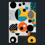 Affiche Art Pop Géométrique Vibrant - Gras & Coloré<br><div class="desc">Ajoutez une explosion d'énergie à votre espace grâce à cette impression Géométrique Colorful Pop Art ! Avec des formes audacieuses, des couleurs vives et un design moderne saisissant, cette oeuvre est parfaite pour tous ceux qui aiment les styles contemporains et abstraits. Que vous décoriez votre maison, votre bureau ou votre...</div>