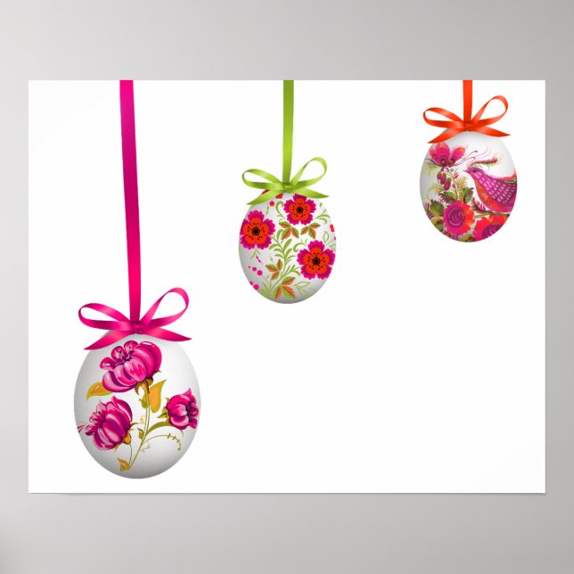 Affiche Art populaire (d'inspiration ukrainienne) (Devant)