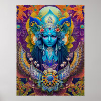 Art psychédélique, OEuvre DMT, Paysage surréaliste
