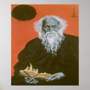 Affiche Art Rabindranath Tagore