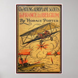 Affiche ART Recyclé : 1917 LIVRE POUR ENFANTS COUVRE 'EURO