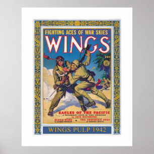 Affiche ART Recyclé : MAGAZINE COVER 1942