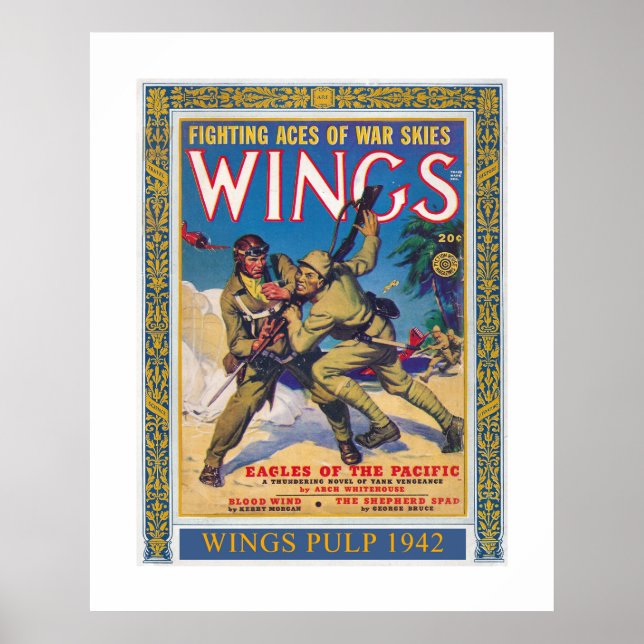 Affiche ART Recyclé : MAGAZINE COVER 1942 (Devant)