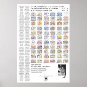 Affiche Art rêveur de l'affiche 08