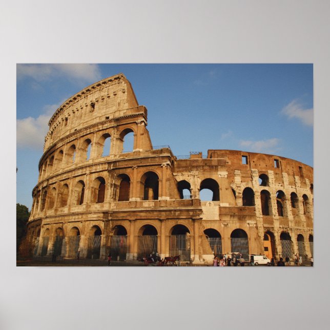 Affiche Art romain. Le Colosseum ou Flavien 4 (Devant)