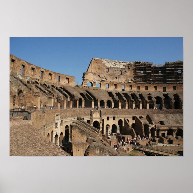 Affiche Art romain. Le Colosseum ou Flavien 6 (Devant)